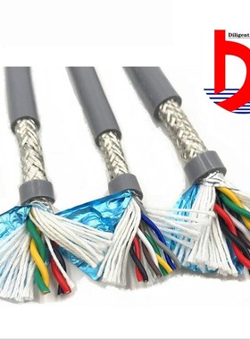 20AWG 2/3/4/5 core owline shielded cable 5m PVC flexible wir