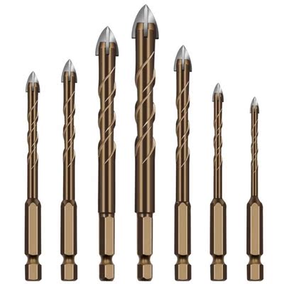 Drill Shank Spiral Groove Cross Drill High Hardness Wearing