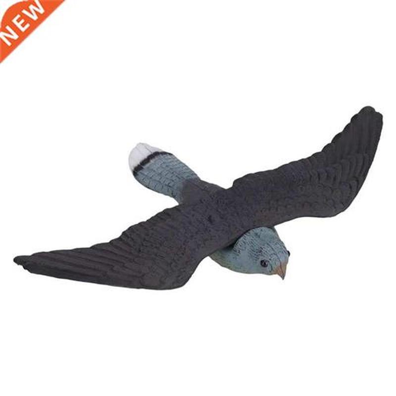 Large Owl Decoy Plastic Hawk Decoy Pest Control for Garden f