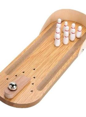 Kids Adults Bowling Set Table Top Mini Bowling Game Set
