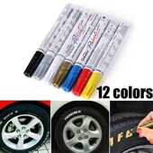 Permane Car Waterproof Colorful Tread Pen Tire Metal Tyre