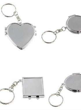 Round Heart Oval Sqaure Shape Double Sides Cosmetic Mirror