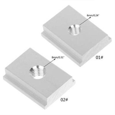 T-Track Slider Sliding Nut Aluminum Alloy T Slot Nut For