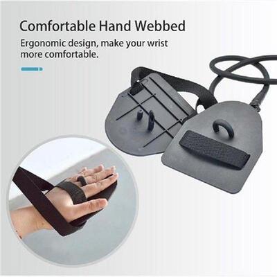 Natural Latex Swimming Training Exerciser Hand Webbed