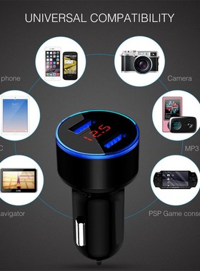 4.8A Car Charger Mobile Phone  Charging Adapter in Car w