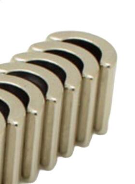 2PCS NdFeB Arc Segment Magnet N45 OR6xIR2.5x170DEGxT10mm for