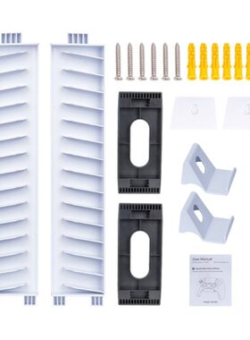 14-slot Game Disc Storage Tower Holder Controller Stand Hook