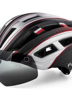 Bike Helmet for Adult Men Women with Led Light Magnetic Gogg