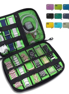 Watch Organizer Case Multifunction Waterproof Nylon Travel S