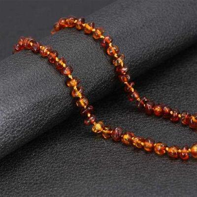 Baltic Amber Teething Necklace/Bracelet for Baby Size 14 5