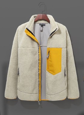 Autumn winter polar Fleece jacket men women outdoor Coral fl