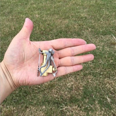 Super Mini Camping Stove 3000W Outdoor Pocket Gas Burner Ult