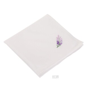 10pcs/lot Embroidered linen napkins, placemats, table mats,