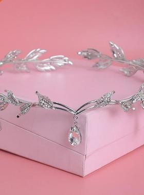 Luxury Crystal Crown Bridal Hair Accessories Wedding Rhinest