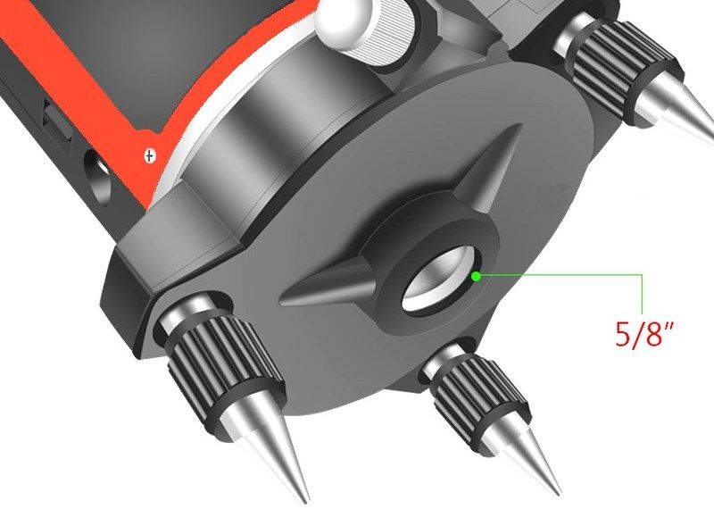 Laser Level 5 Lines 6 Points 360 Rotary Self Lleveling Outdo