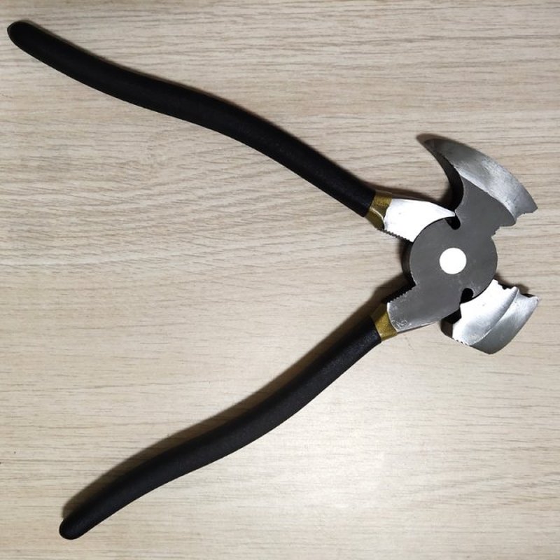 10 Inch Manual Claw Fence Pliers with Hook for Carpenter Con