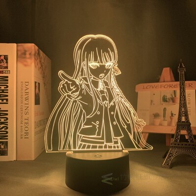 Danganronpa Kyoko Kirigiri Led Night Light Lamp for Room Dec