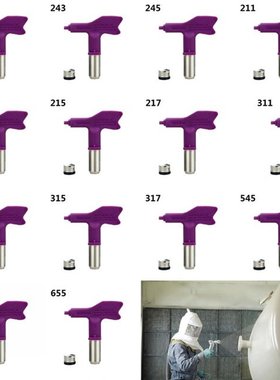 High Quality  Airless Spray Tip Fine Finish Nozzle Wide Rang