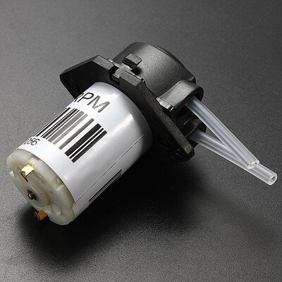12V DC Dosing Pump Peristaltic Dosing Head For Aquarium Lab