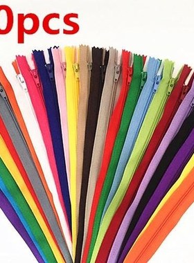 10 pieces of nylon coil zipper tailor sewer process (20 CM)