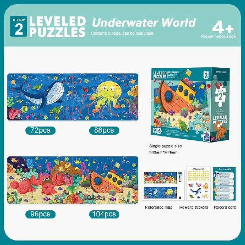 Puzzle DIY Mainan Pegangan Tangan Pencerahan Anak-anak