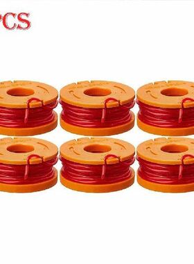 6PCS 10ft Mowing Nylon Grass Trimmer Rope For WORX WA0010