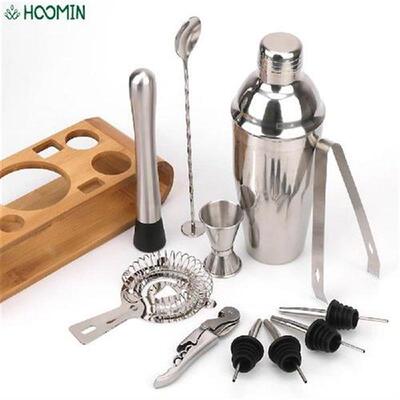 Jigger Mixing Spoon Tong Bars Mixed Drinks Barware Mocktail