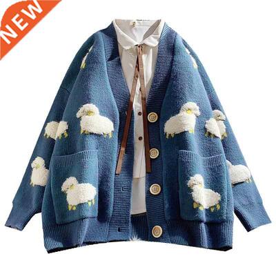 Women's Winter/Autumn Button Sweater Thicked