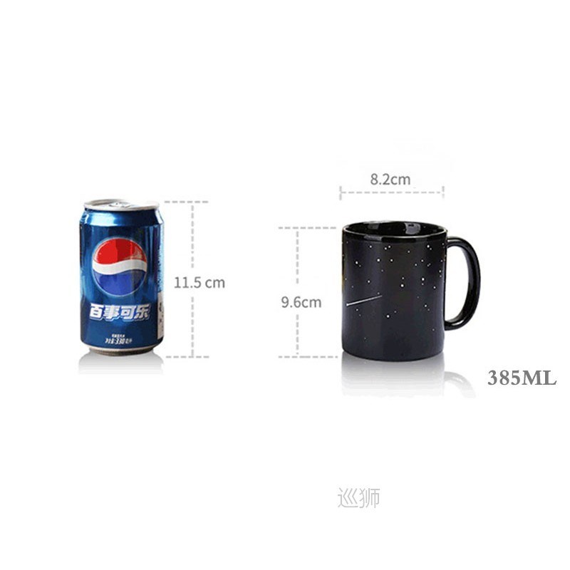 Newest Style Ceramic Cups Changing Color Mug Milk Coffee Mug