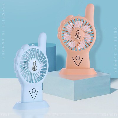 Fan Usb-Fan Colourful-Light Air-Conditioning Mini-Usb Coolin