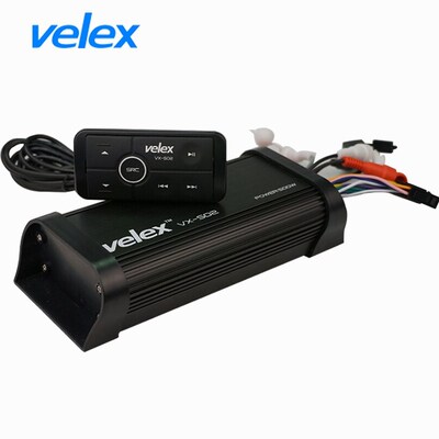 Waterproof Marine Bluetooth Amplifier with USB AUX Audio Str
