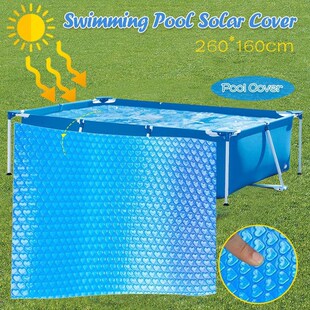 Swimming Pool Maintain Water Heat Solar Cover Protector Foot