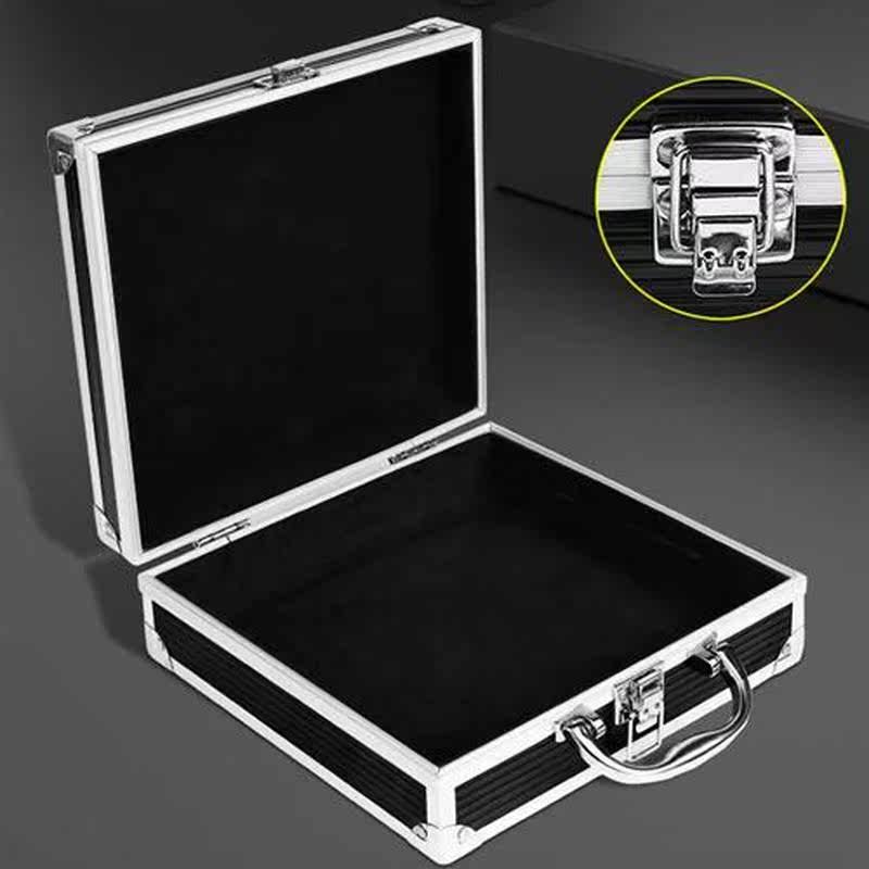 Aluminum Alloy ToolBox Instrument Case Portable Suitcase Fil