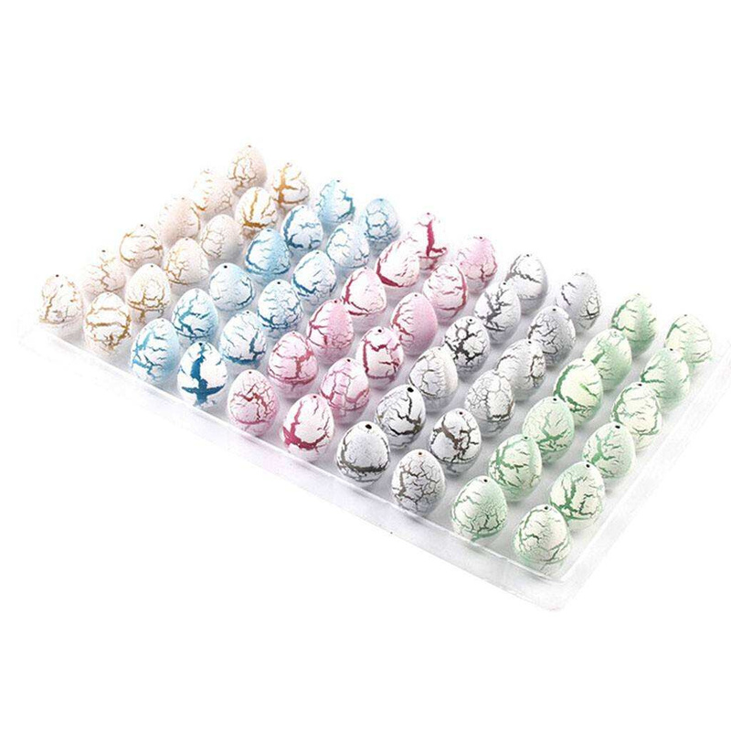 60pcs Magic Add Water Dinosaur Hatching Dino Growing Eggs Ki