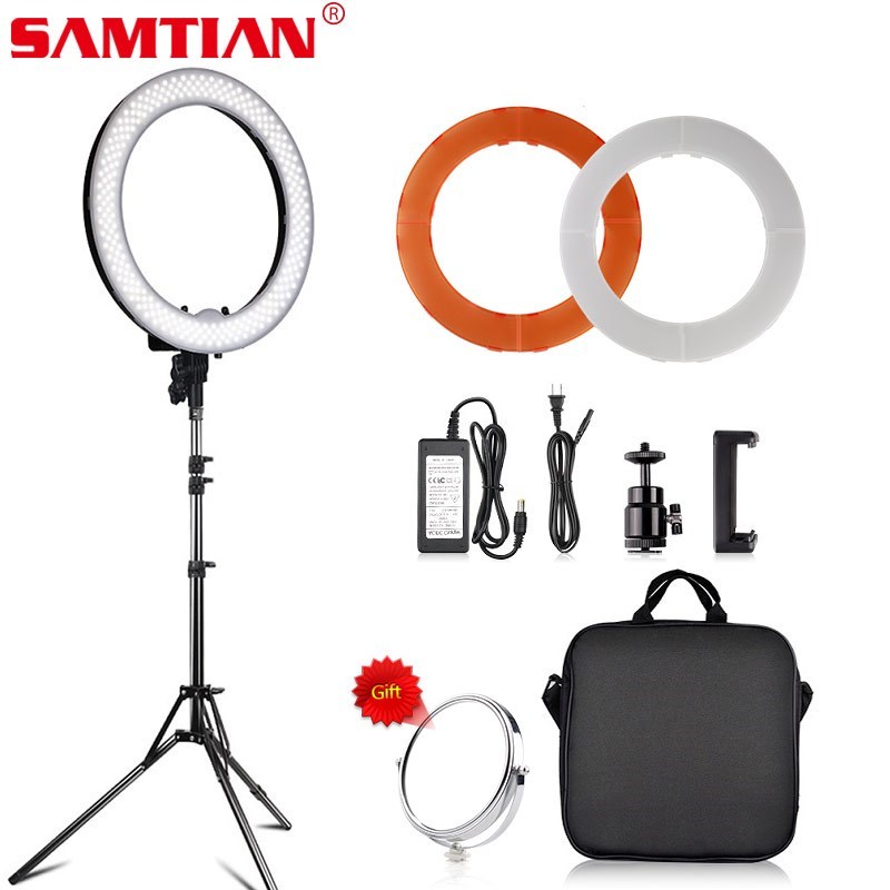 Studio Photo Ring Light 18 inch 240 PCS LED ring lamp With p