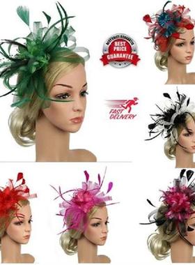 FAROOT Womens Sinamay Fascinator Cocktail Party Hat