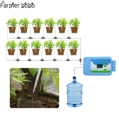 Drip irrigation LED Pump Automatic watering Set Plant  Water