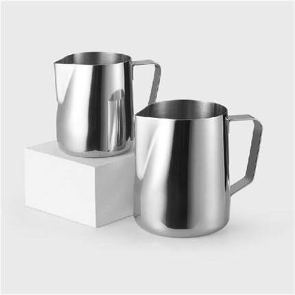 100ml 150ml 200ml Stainless Steel Milk Pull Flower Pitcher