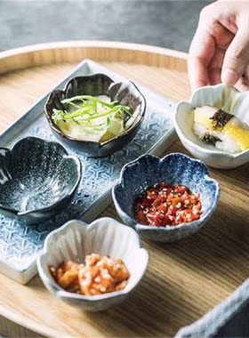 High Temperature Firing Seasoning Dish Plates High Foot