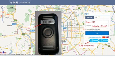 Guaranteed  4 band car GPS tracker GT02 Google link real