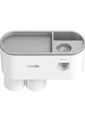 Magnetic Adsorption Inverted Toothbrush Holder Double Automa