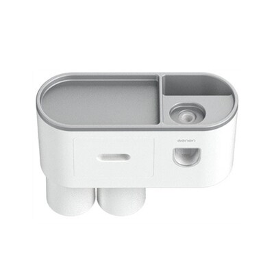 Magnetic Adsorption Inverted Toothbrush Holder Double Automa