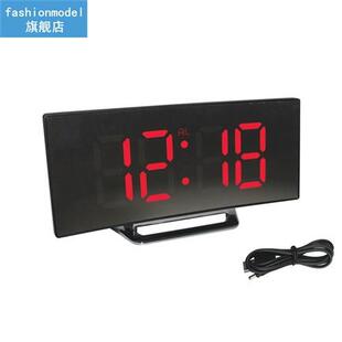 Digital Alarm Clock Table Home Decor Calendar USB Powered LE