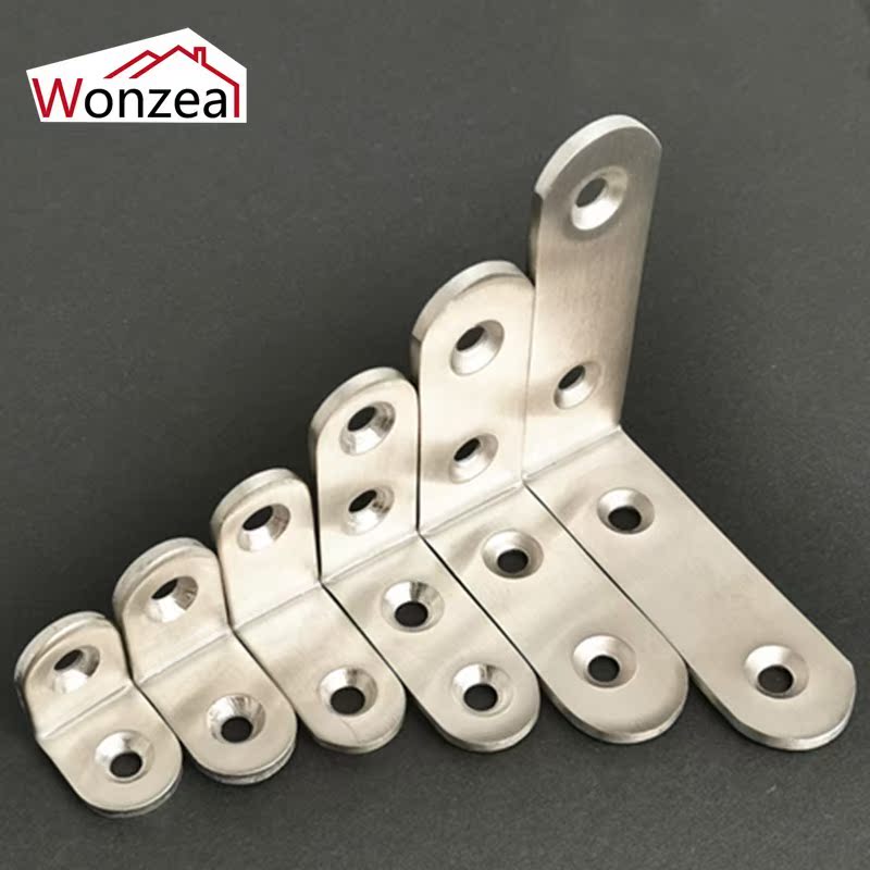 Thickness 2.5mm/3mm Practical Stainless Steel Corner Bracket