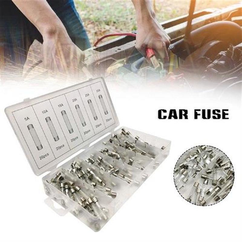 120PC Class Auto Fuses Assortment 5A 10A 15A 20A 25A 30A