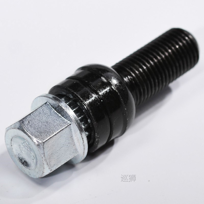 1 Set 17mm Anti-theft Wheel Screw Bolt and Lock Lug Nut Fit