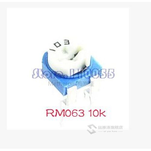 10PCS Trimmer Potentiometer RM065 RM-065 10Kohm 103 10K Trim