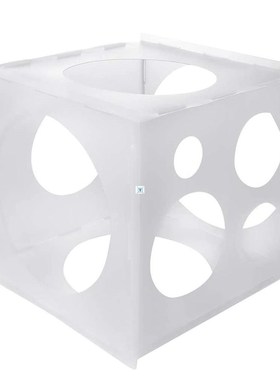 9 Holes Balloon Sizer Box PP Square Balloon Measurement