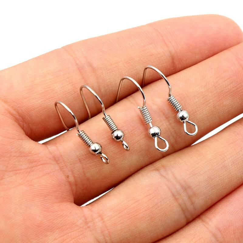 100pcslot 20x17mm  Earring Findings Earrings Clasps Hook