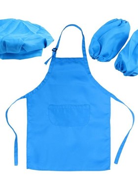 Kids Chef Set Complete Kitchen Gift Playset with Chefs Hat A